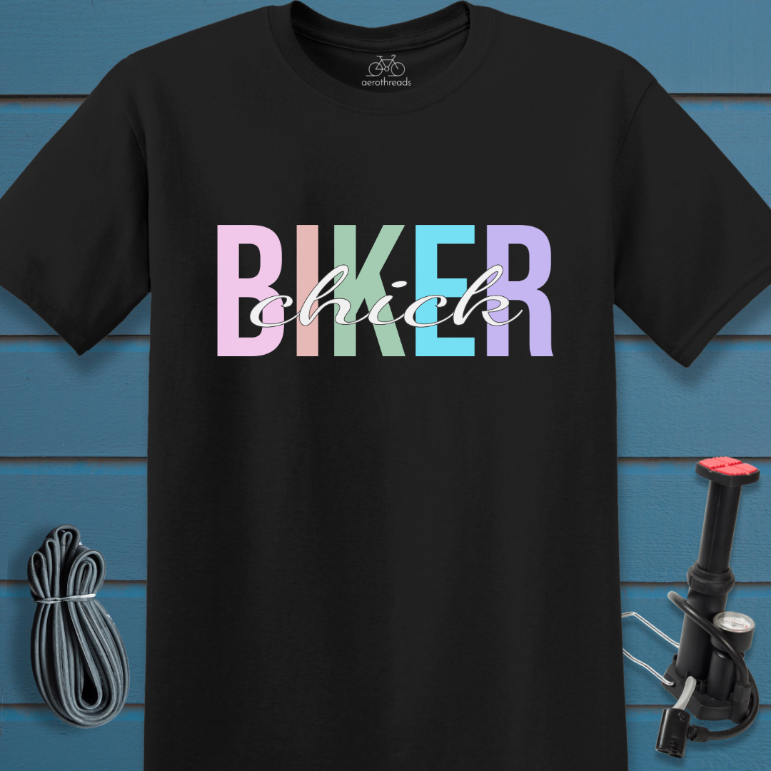 Biker chick t-shirt