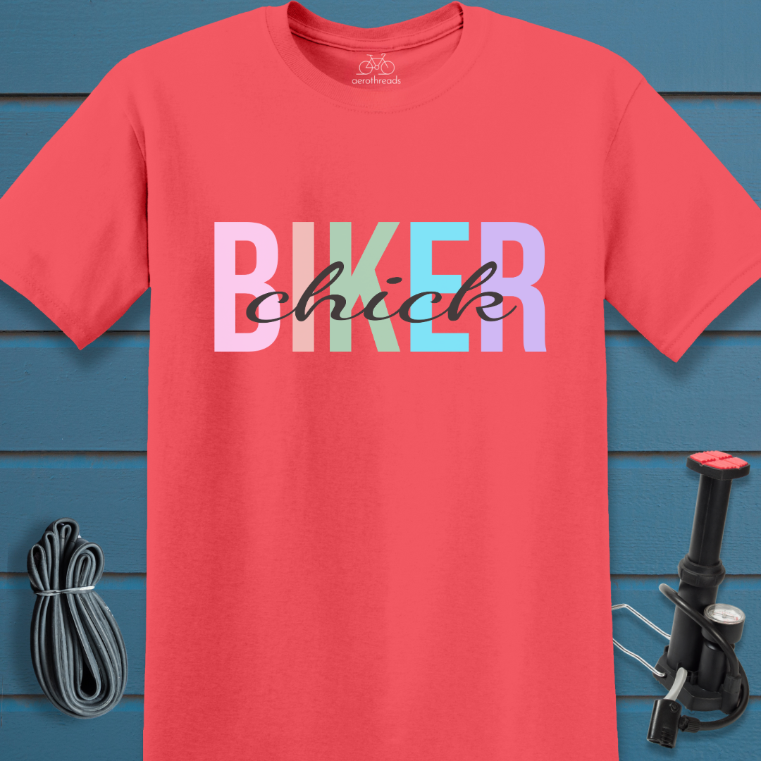 Biker chick t-shirt