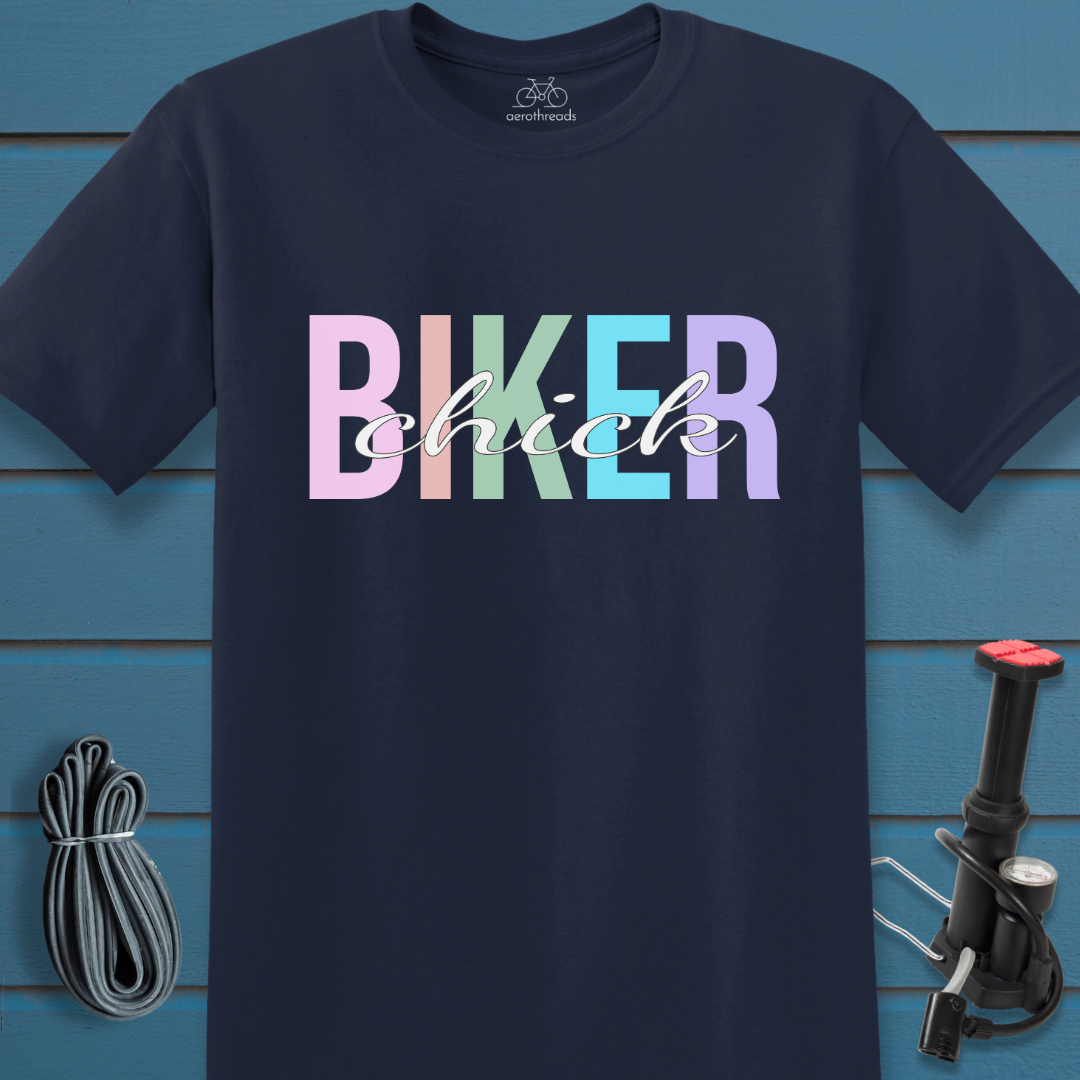 Biker chick t-shirt