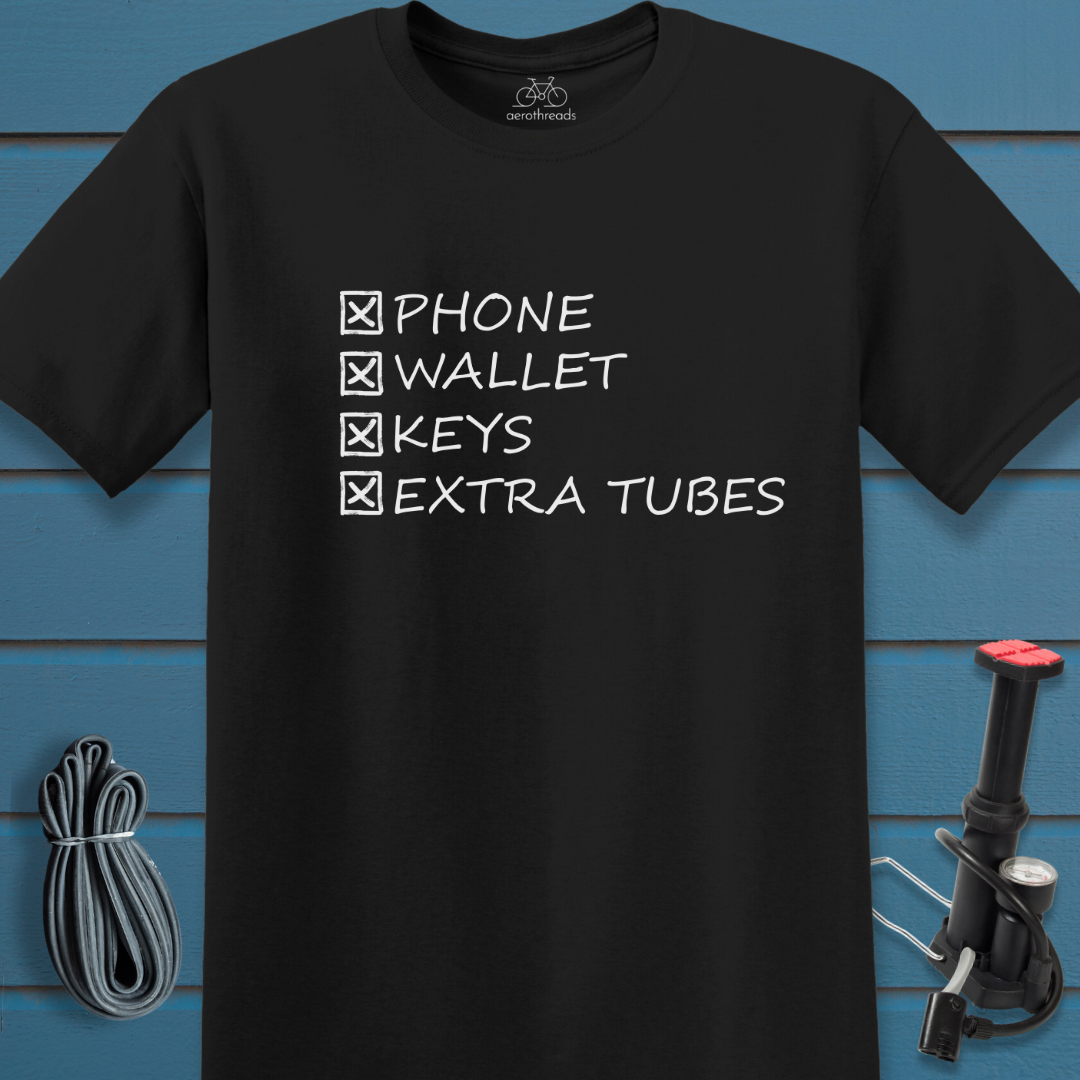Leave the house checklist t-shirt