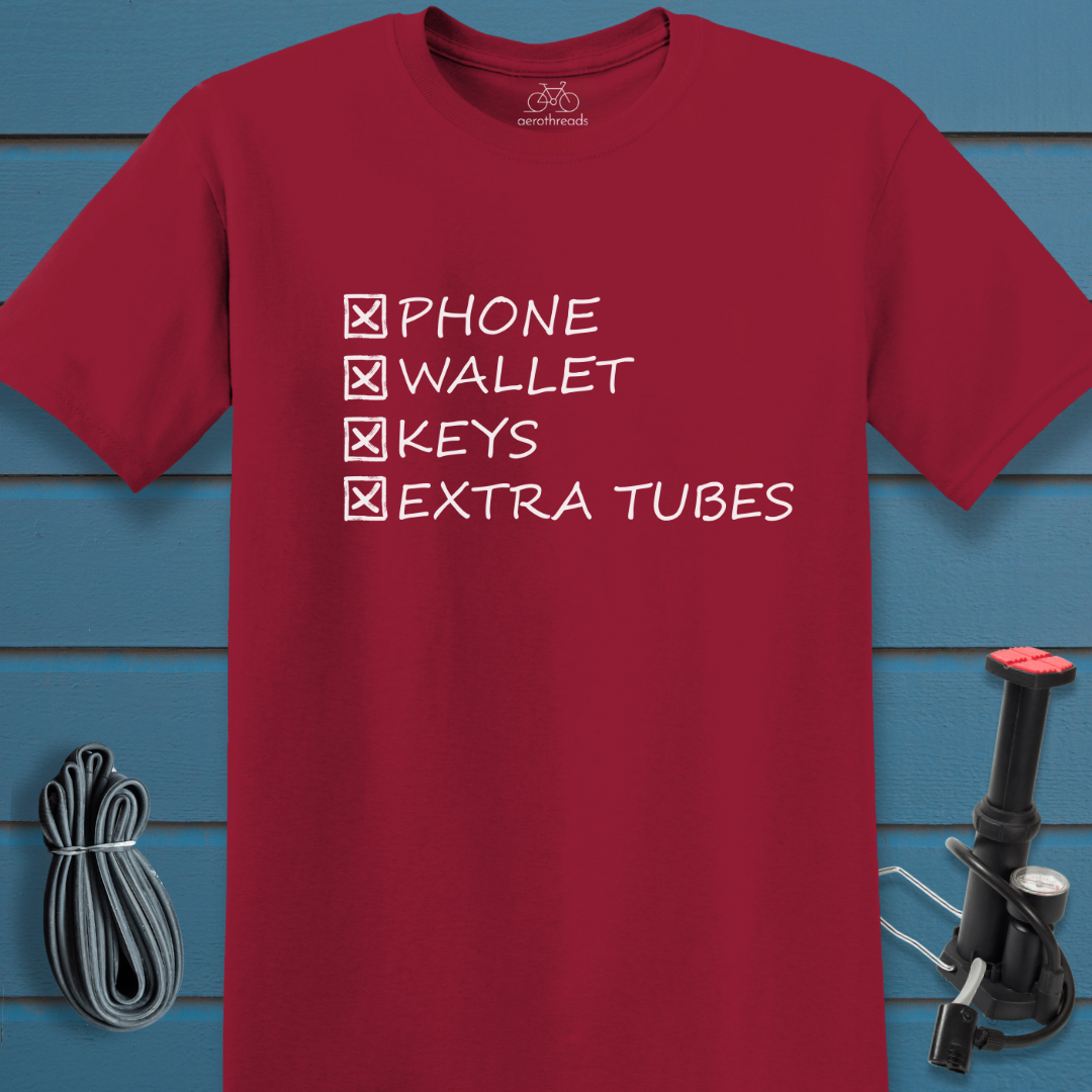 Leave the house checklist t-shirt