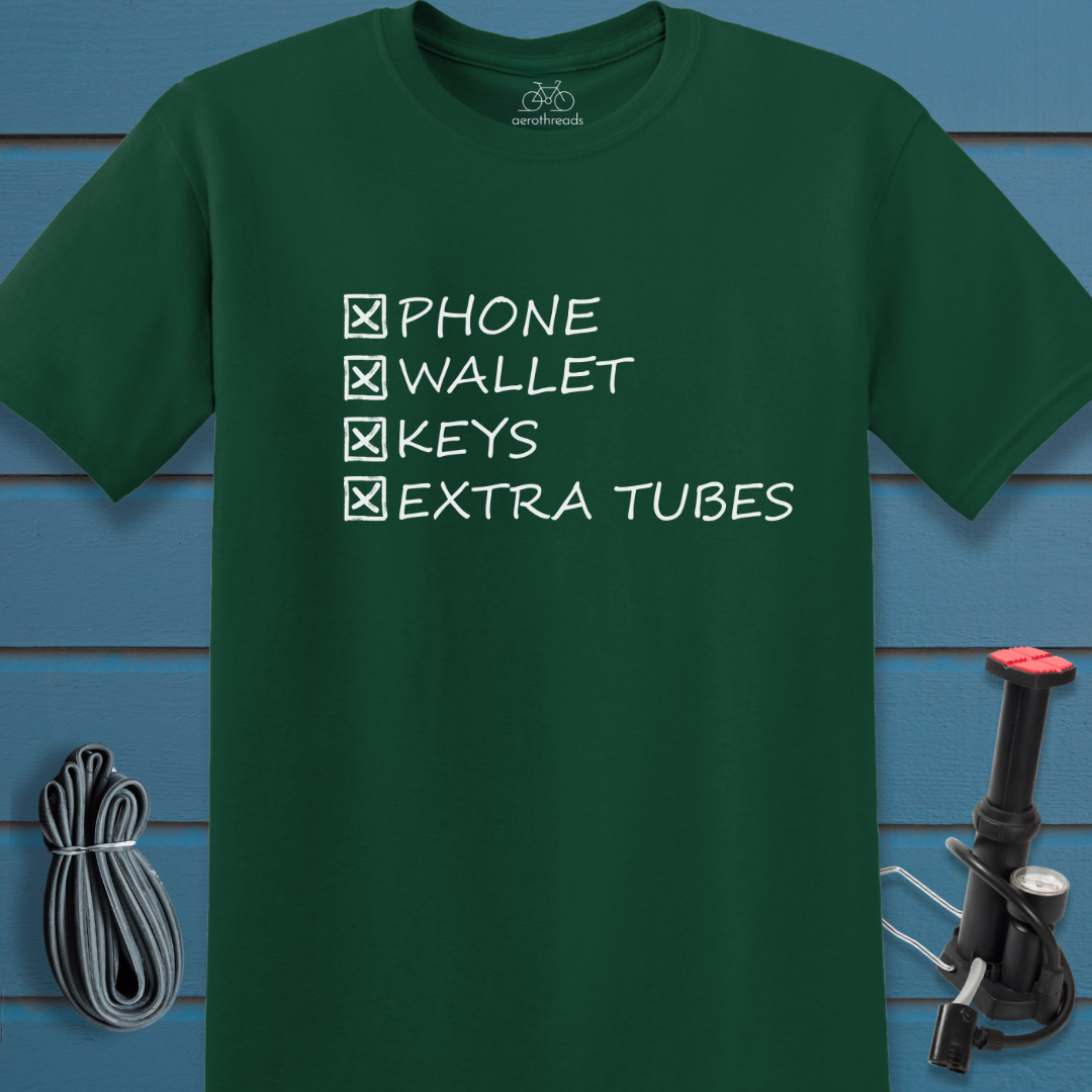 Leave the house checklist t-shirt