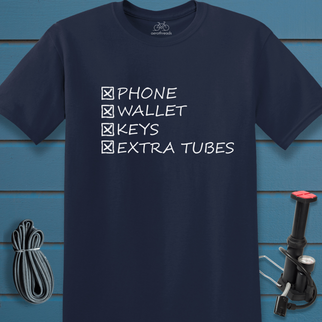 Leave the house checklist t-shirt