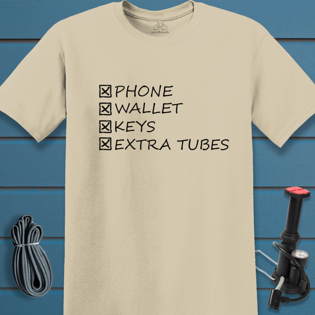 Leave the house checklist t-shirt