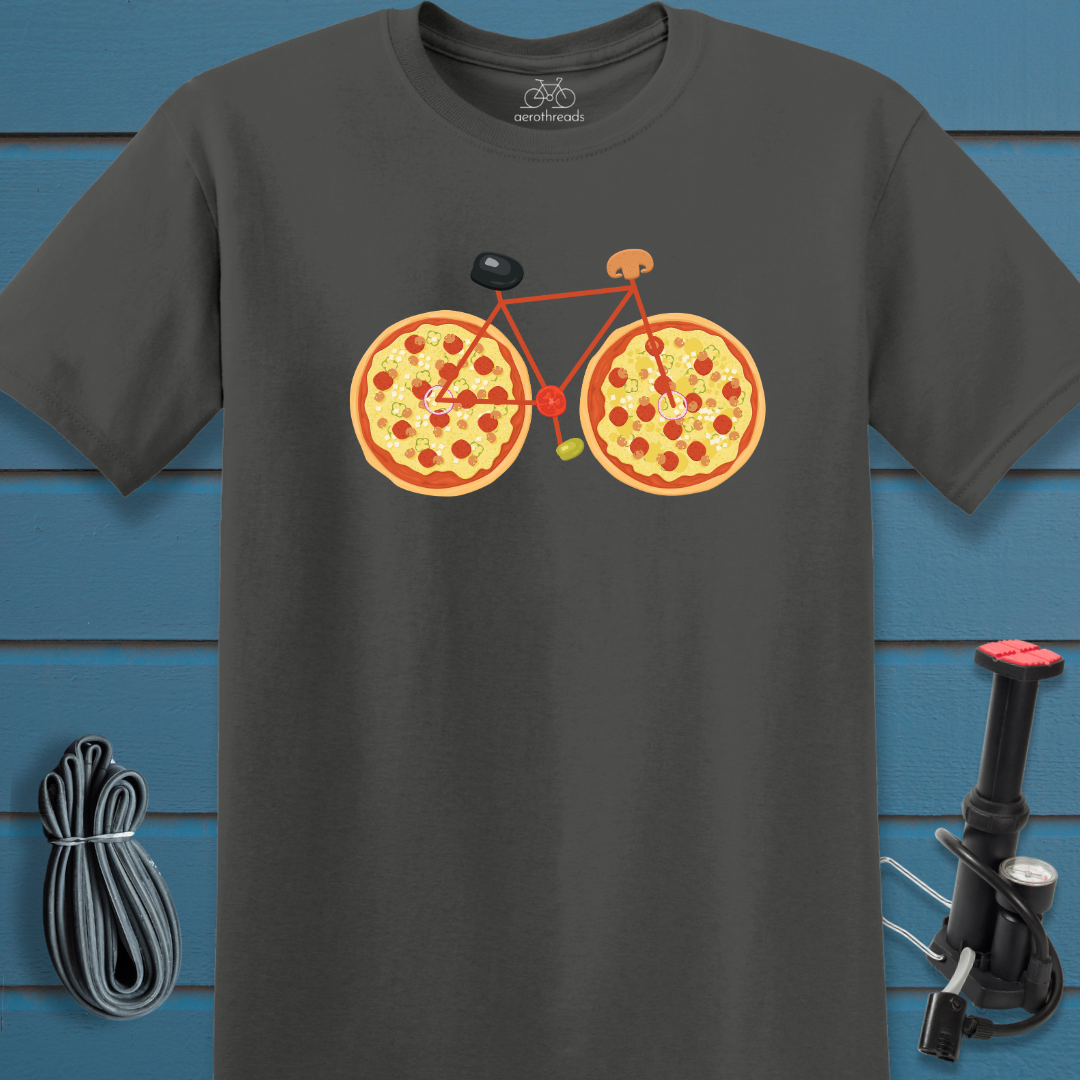 Pizza bike t-shirt