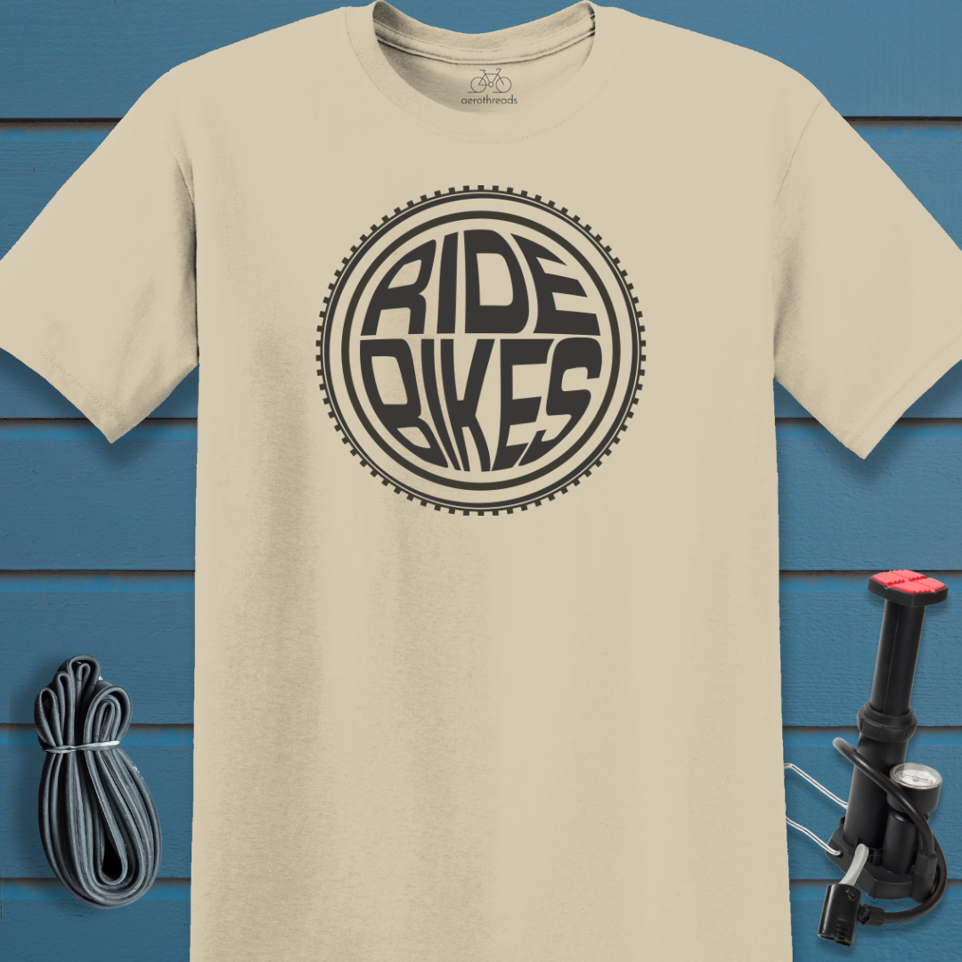 Ride bikes circle t-shirt