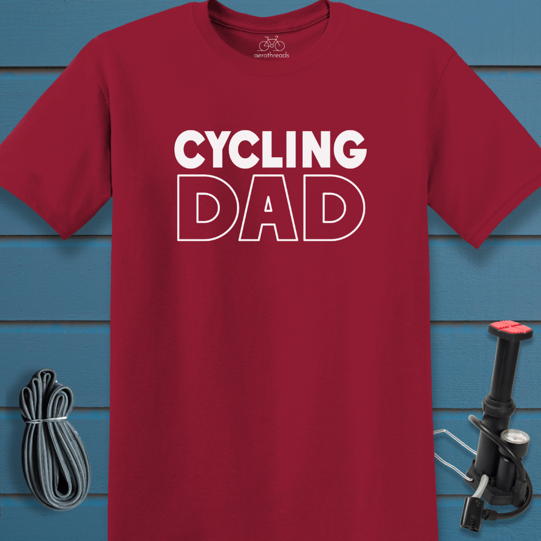 Cycling dad t-shirt