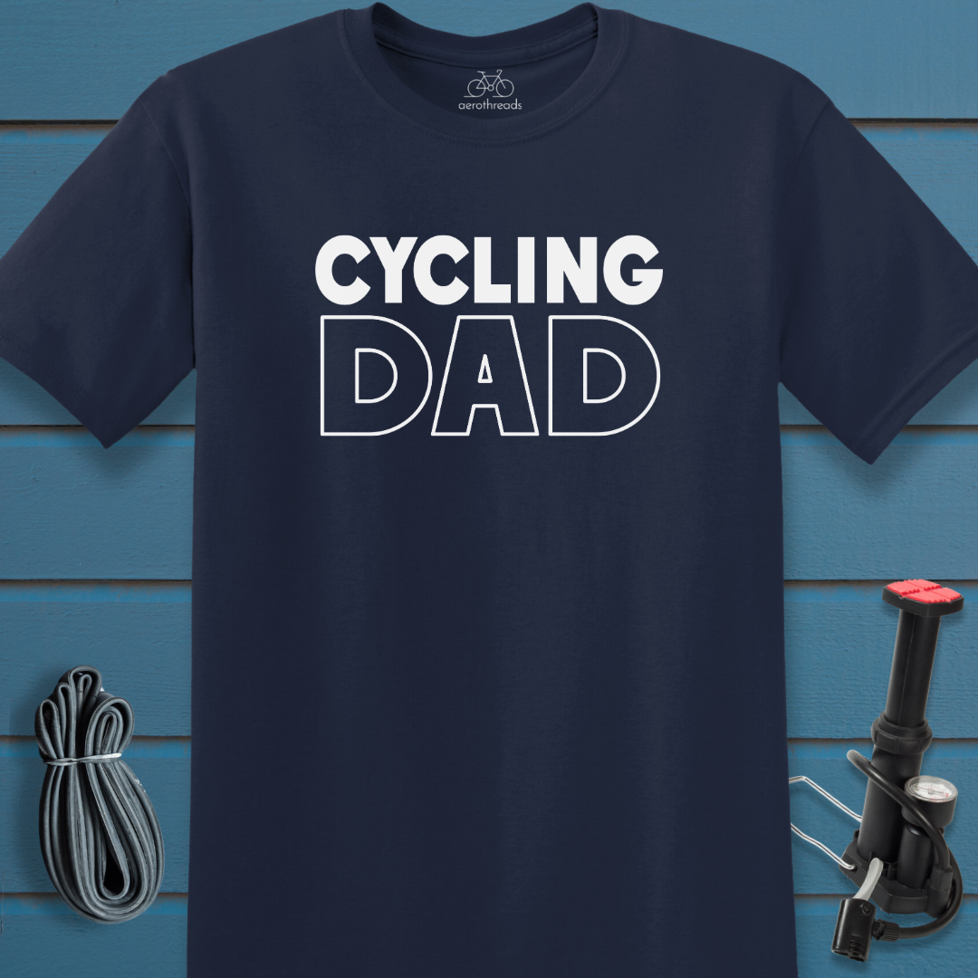 Cycling dad t-shirt