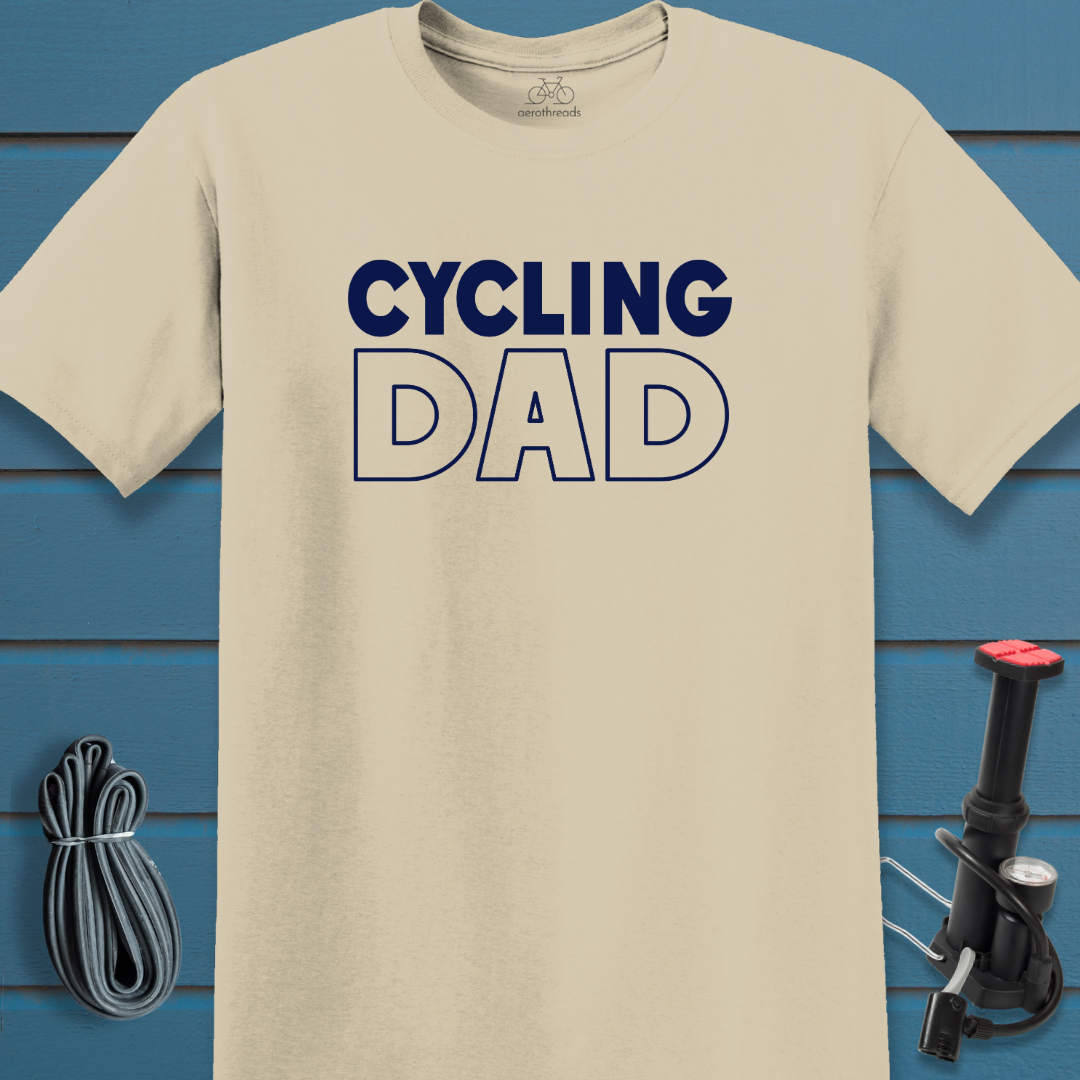 Cycling dad t-shirt