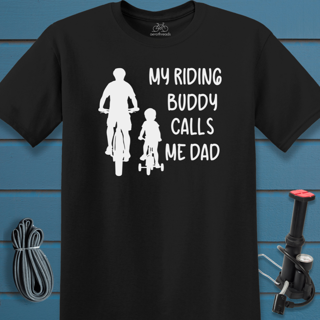 Ride with dad t-shirt