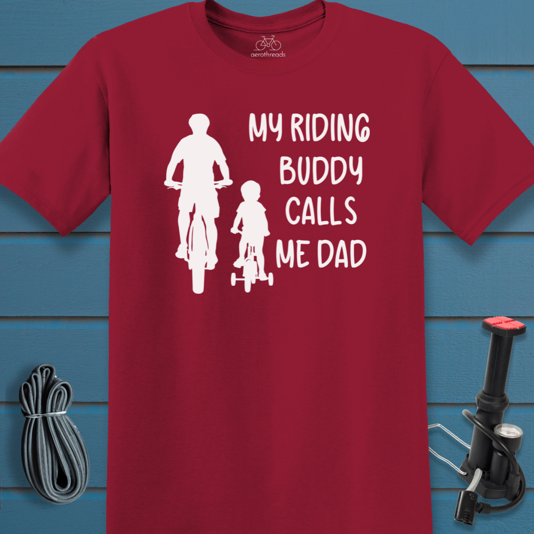 Ride with dad t-shirt