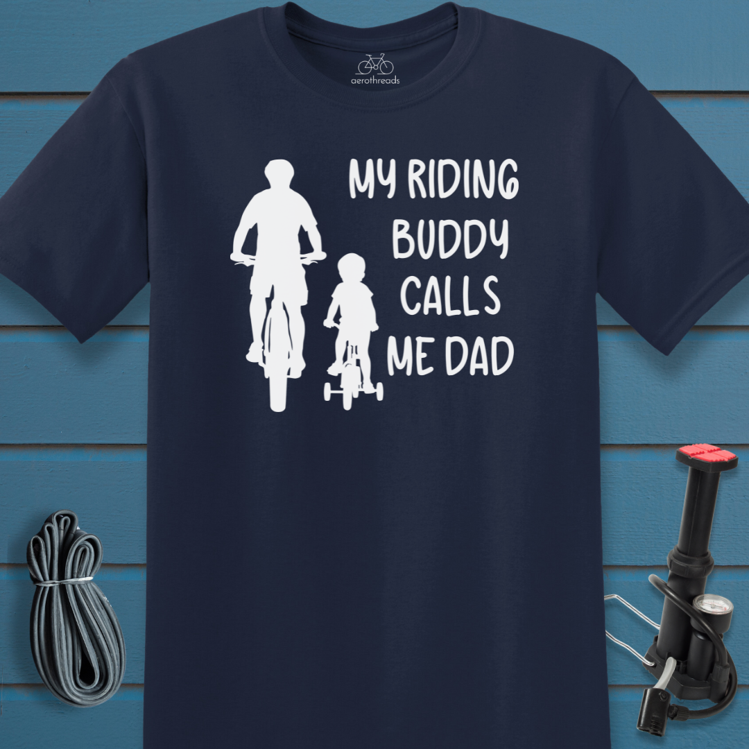 Ride with dad t-shirt