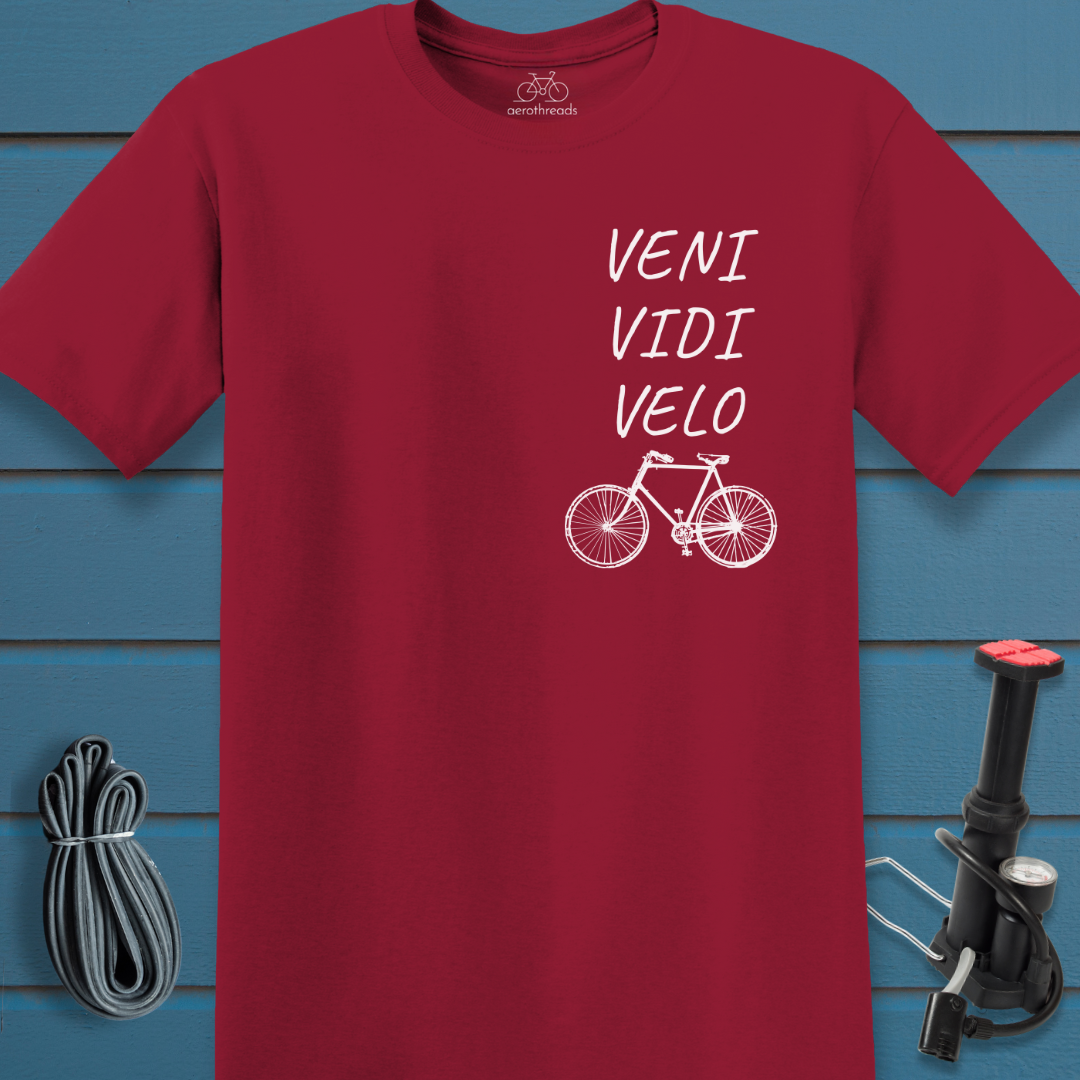 Veni Vidi Velo t-shirt