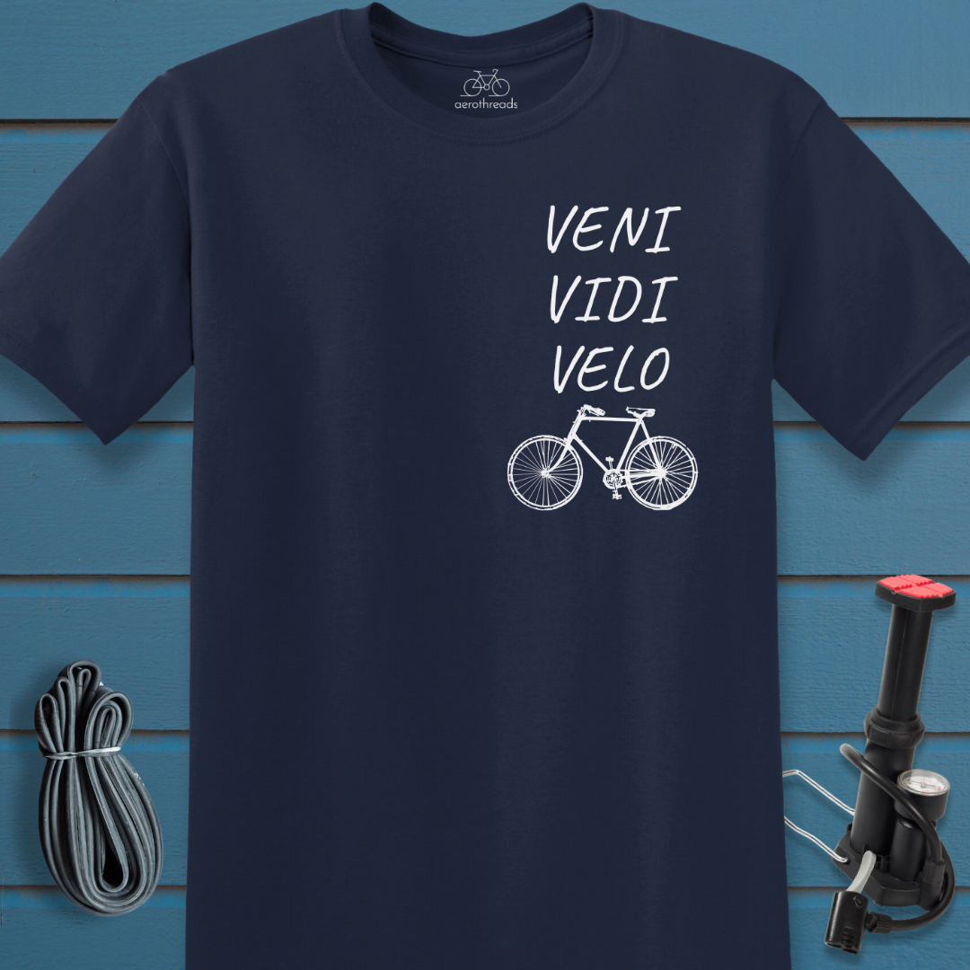 Veni Vidi Velo t-shirt