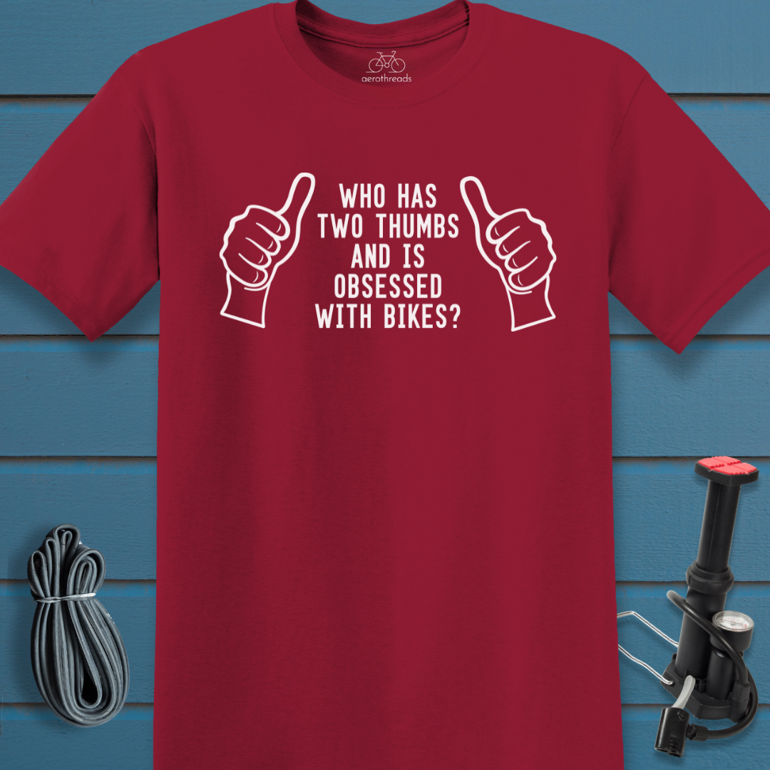 Two thumbs t-shirt
