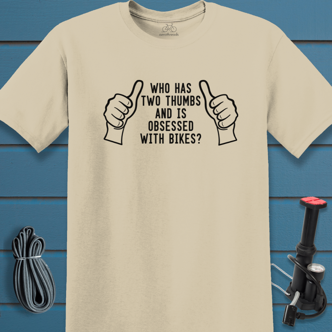 Two thumbs t-shirt
