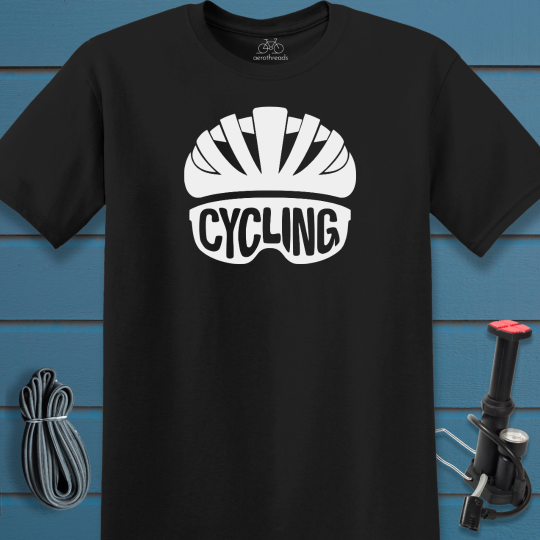 Helmet and sunglasses t-shirt