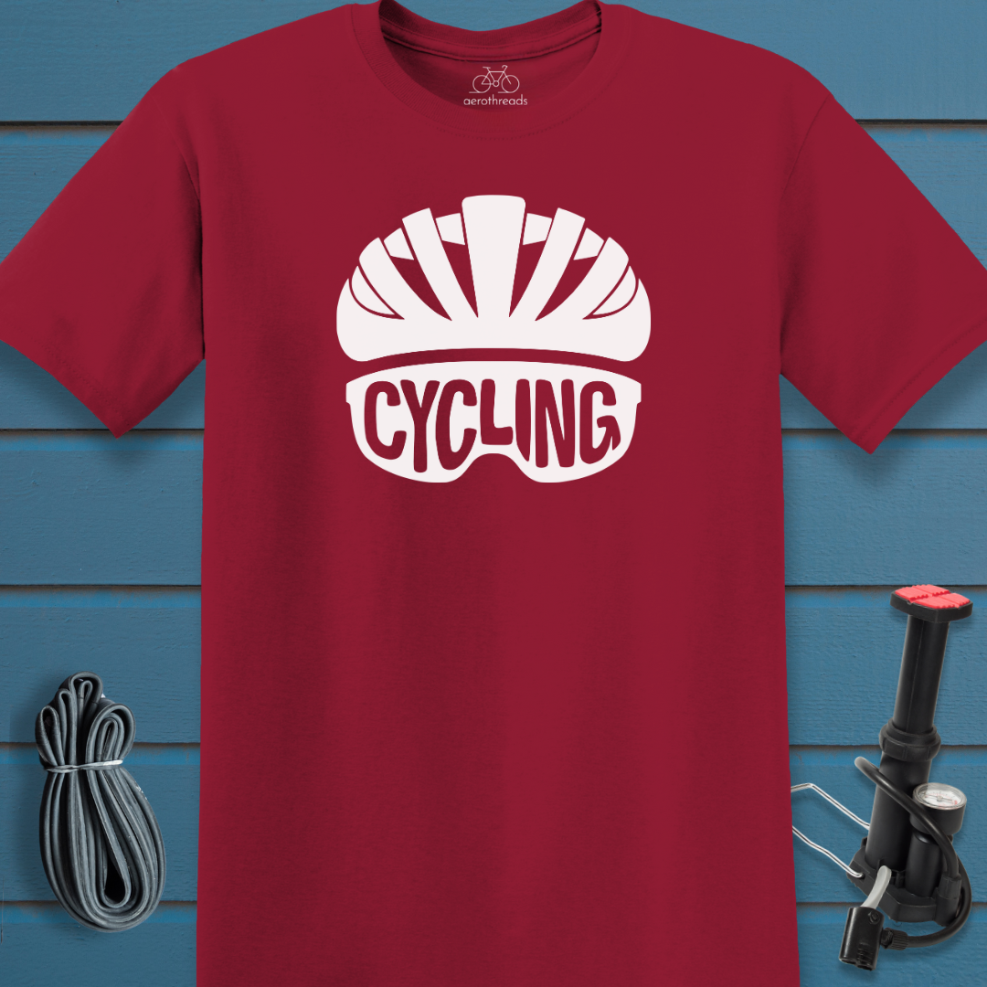 Helmet and sunglasses t-shirt