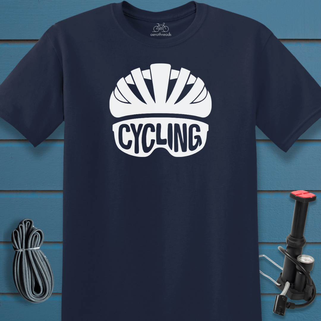 Helmet and sunglasses t-shirt