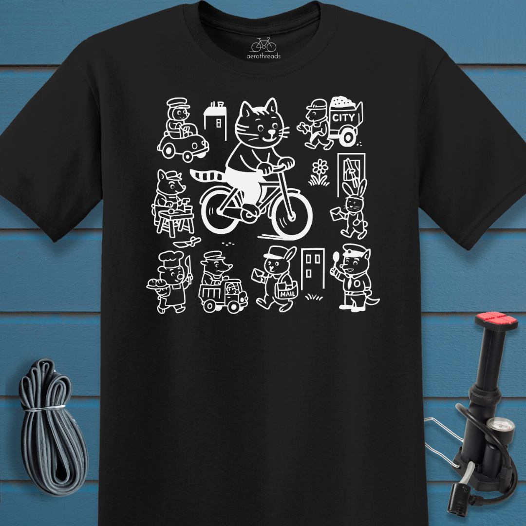 Busy city t-shirt