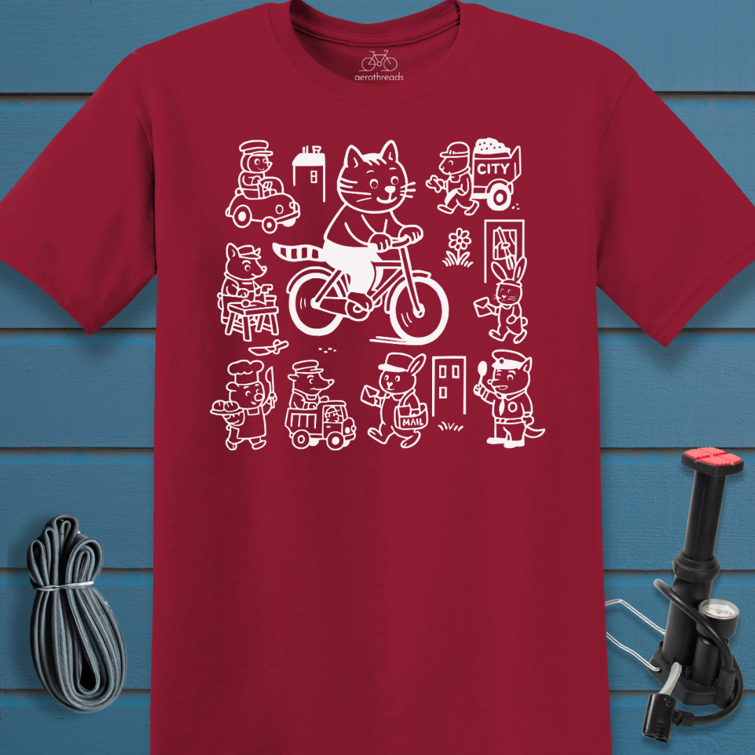 Busy city t-shirt