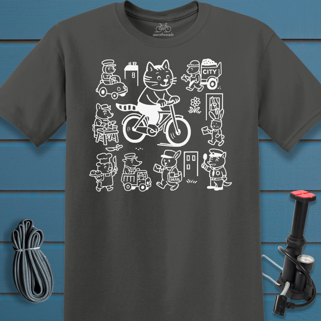Busy city t-shirt