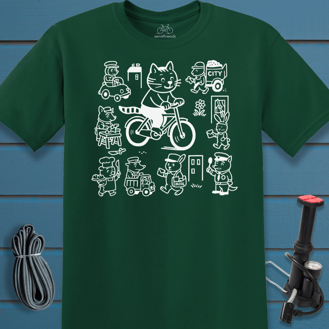 Busy city t-shirt