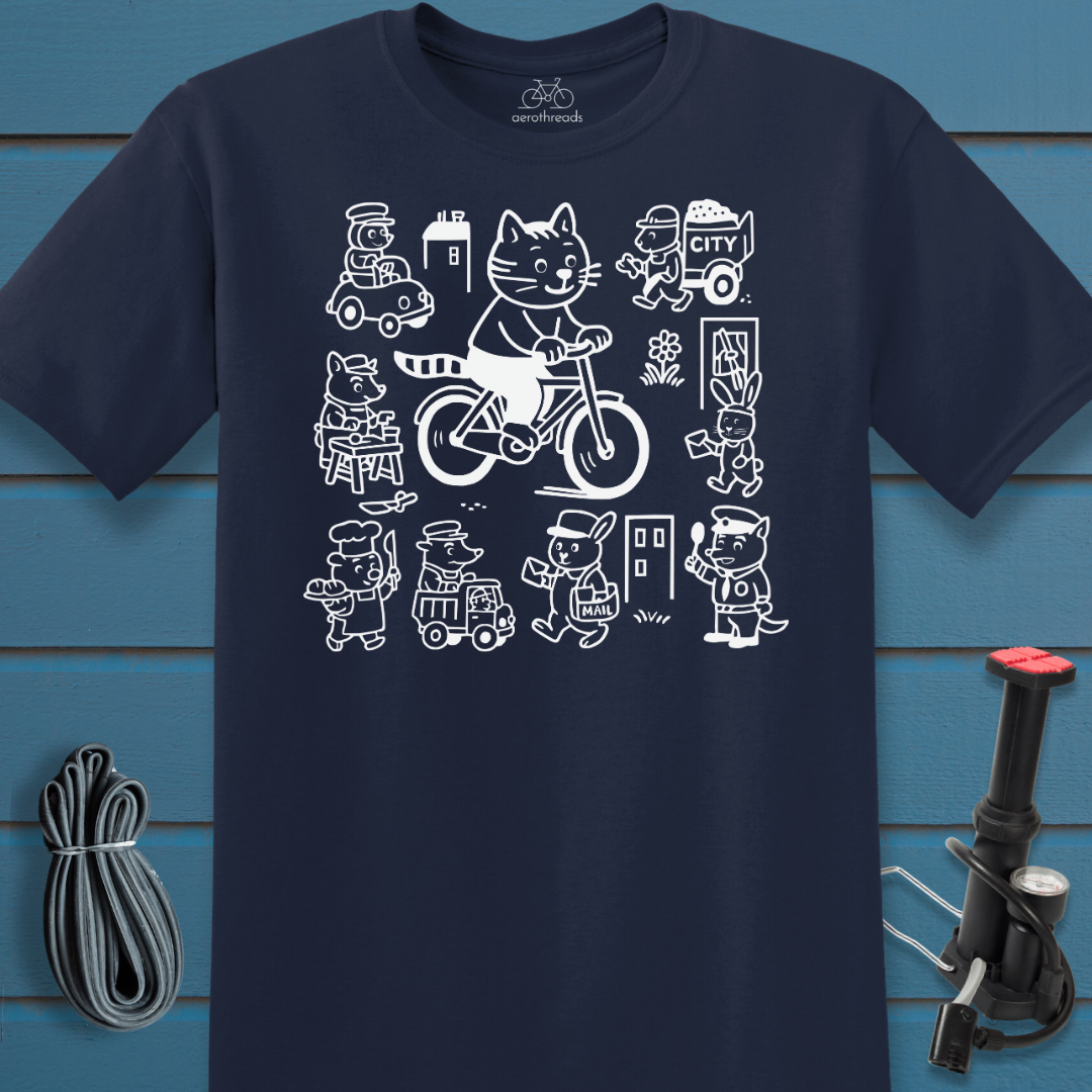 Busy city t-shirt