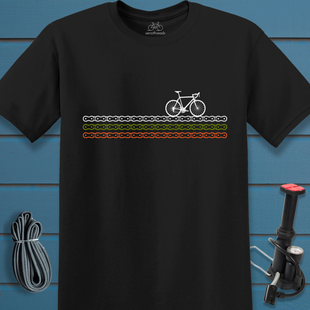 3 bright chains t-shirt