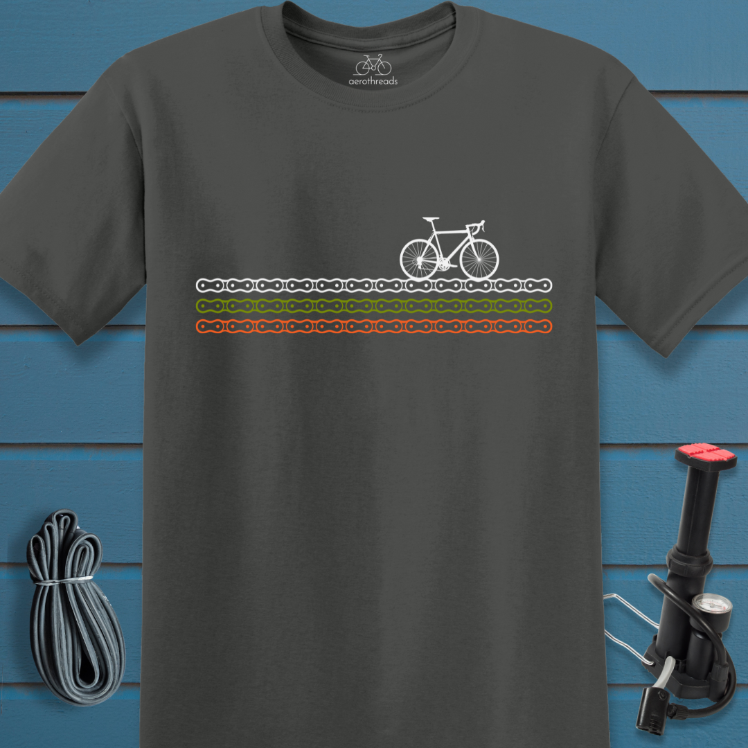 3 bright chains t-shirt