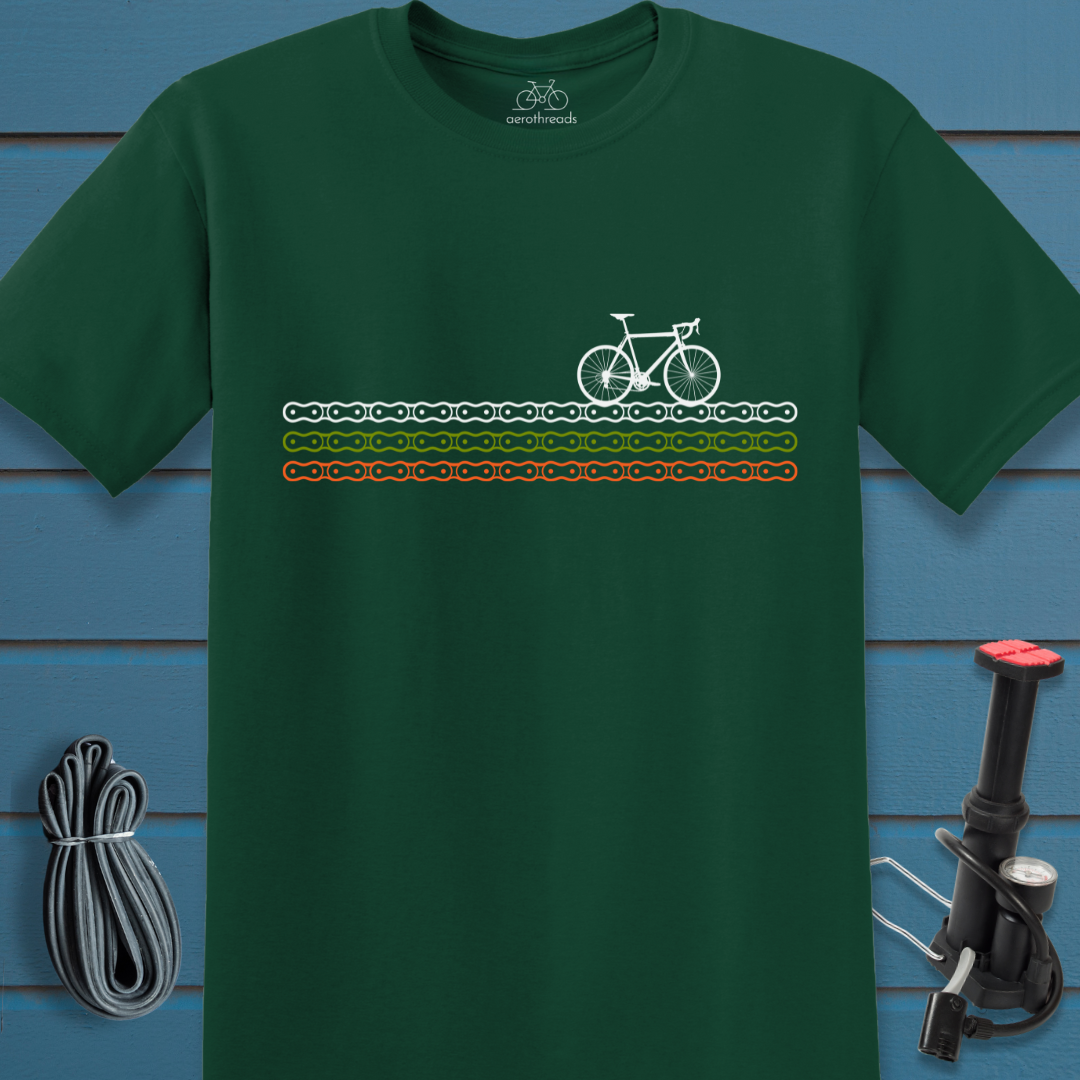 3 bright chains t-shirt