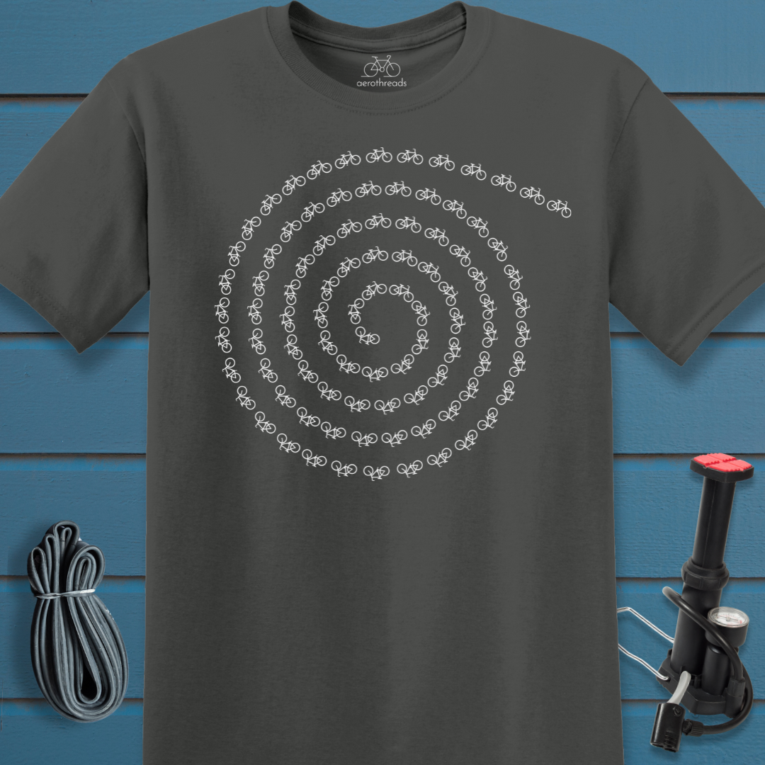 Bike spiral t-shirt