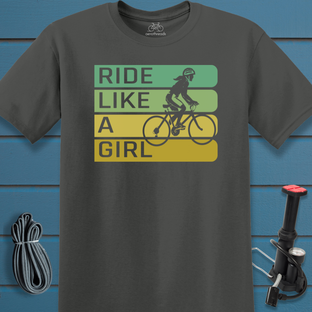 Ride like a girl t-shirt
