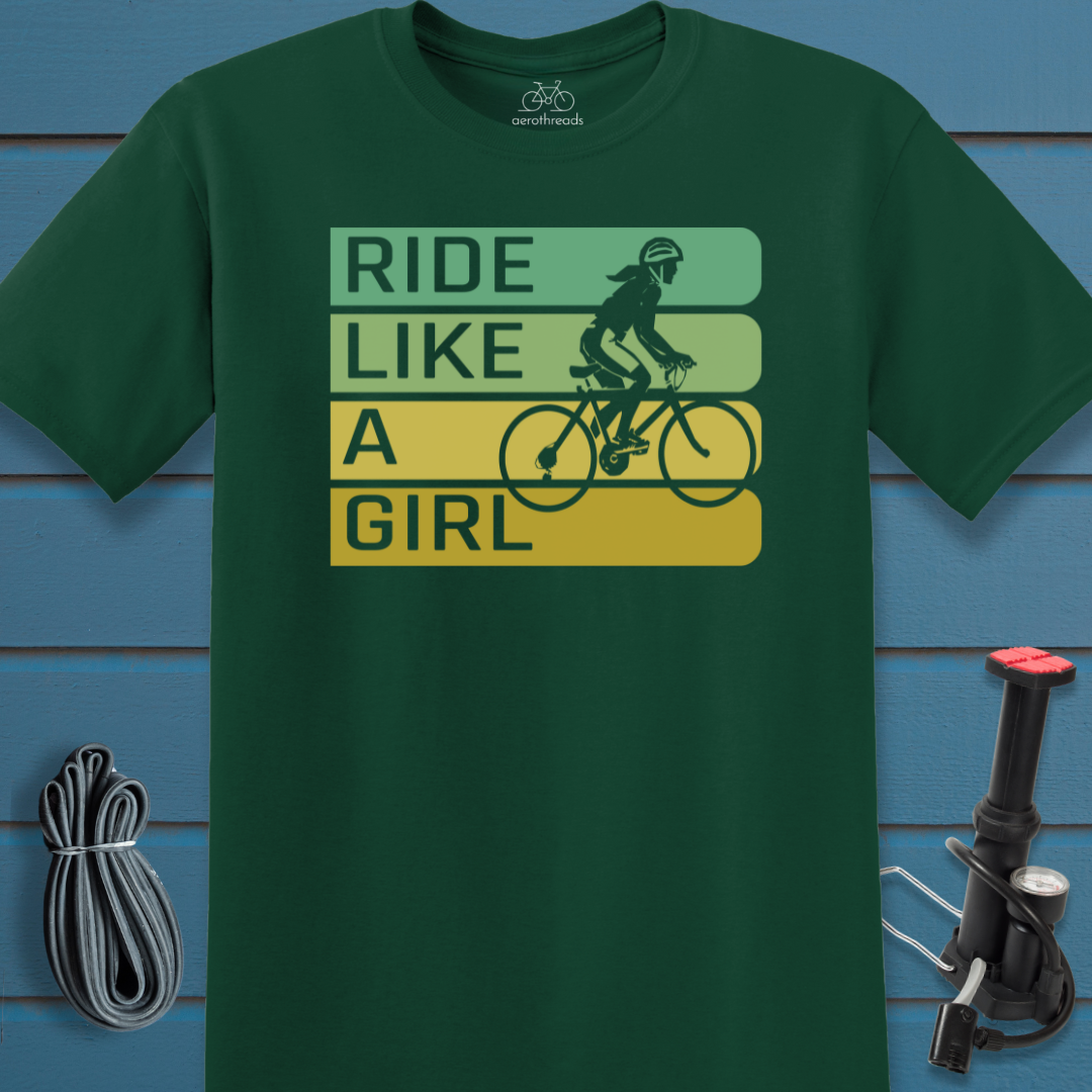 Ride like a girl t-shirt