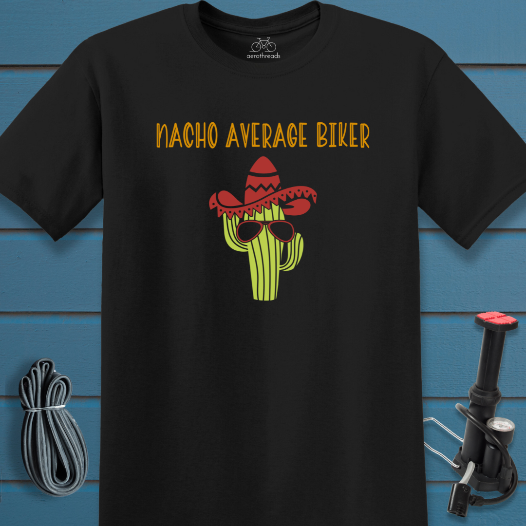 Nacho average biker t-shirt