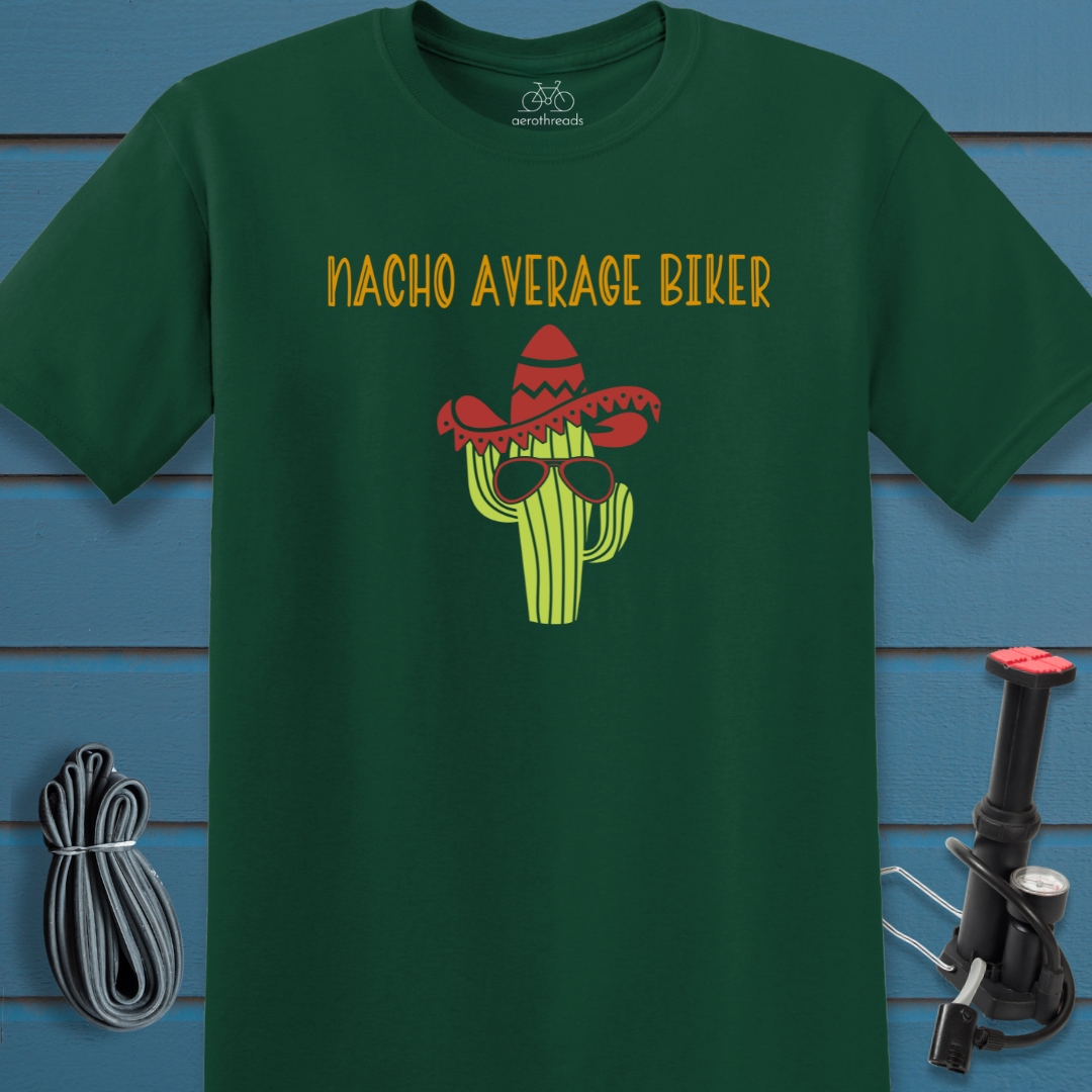 Nacho average biker t-shirt