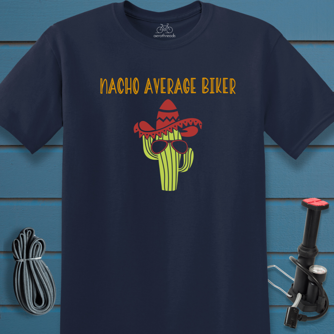 Nacho average biker t-shirt