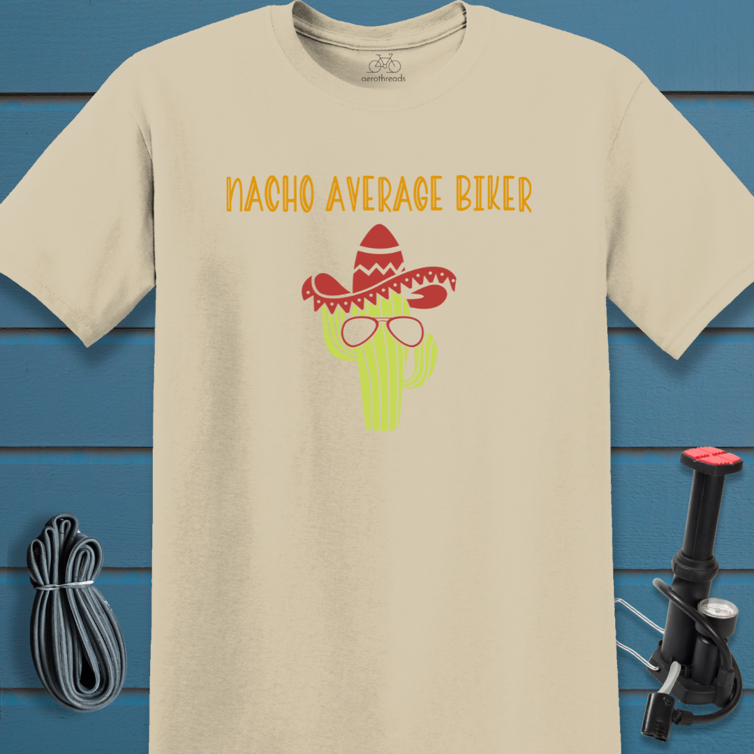 Nacho average biker t-shirt