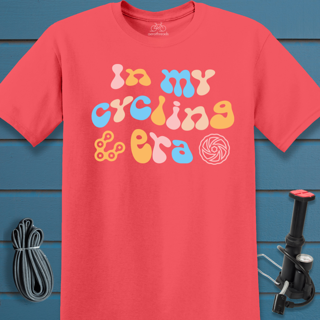 In my Cycling Era t-shirt