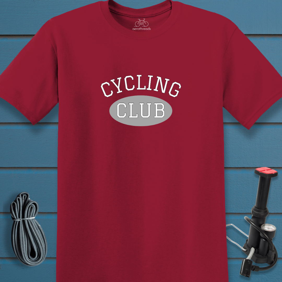Cycling club college t-shirt