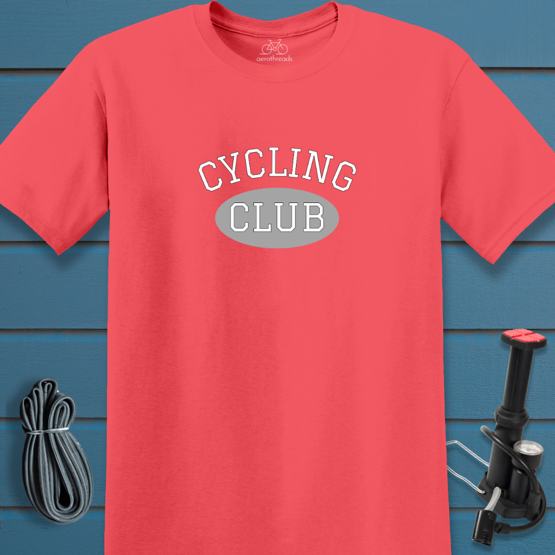 Cycling club college t-shirt
