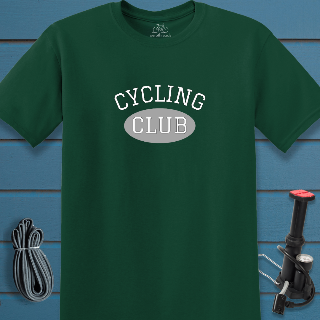 Cycling club college t-shirt