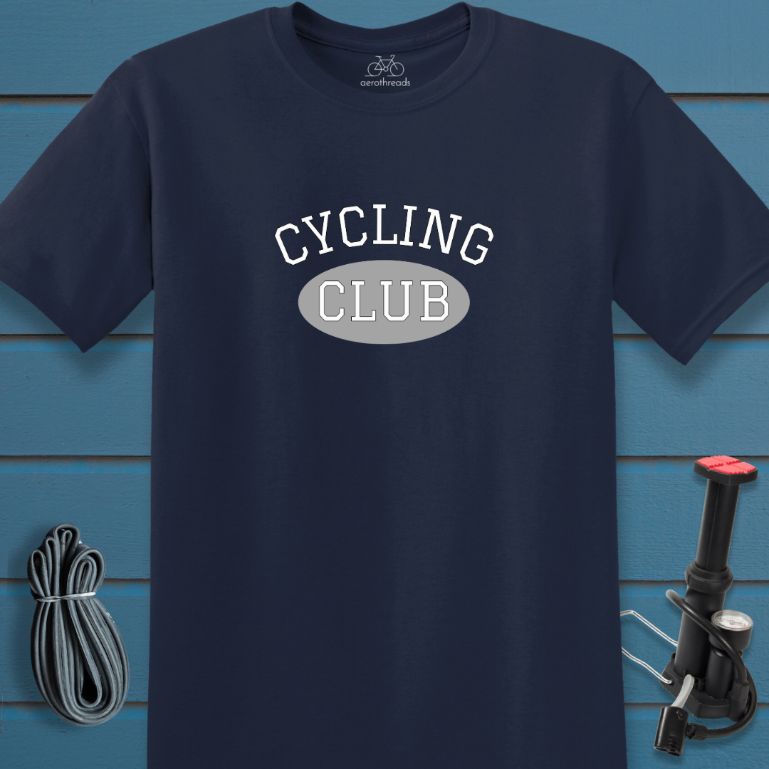 Cycling club college t-shirt