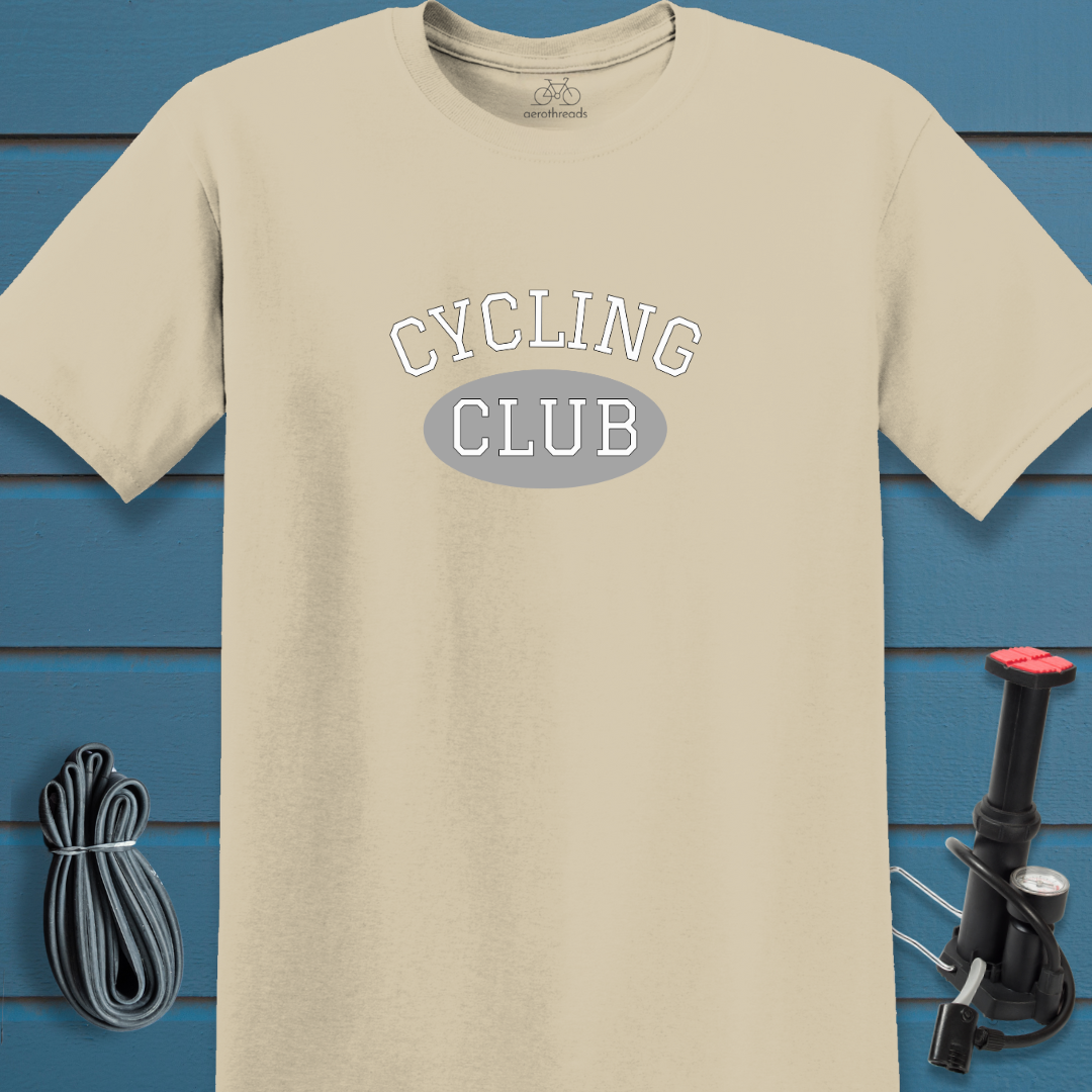 Cycling club college t-shirt