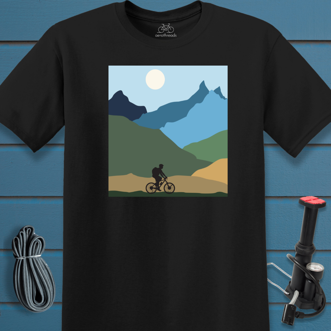 Landscape mountain ride t-shirt