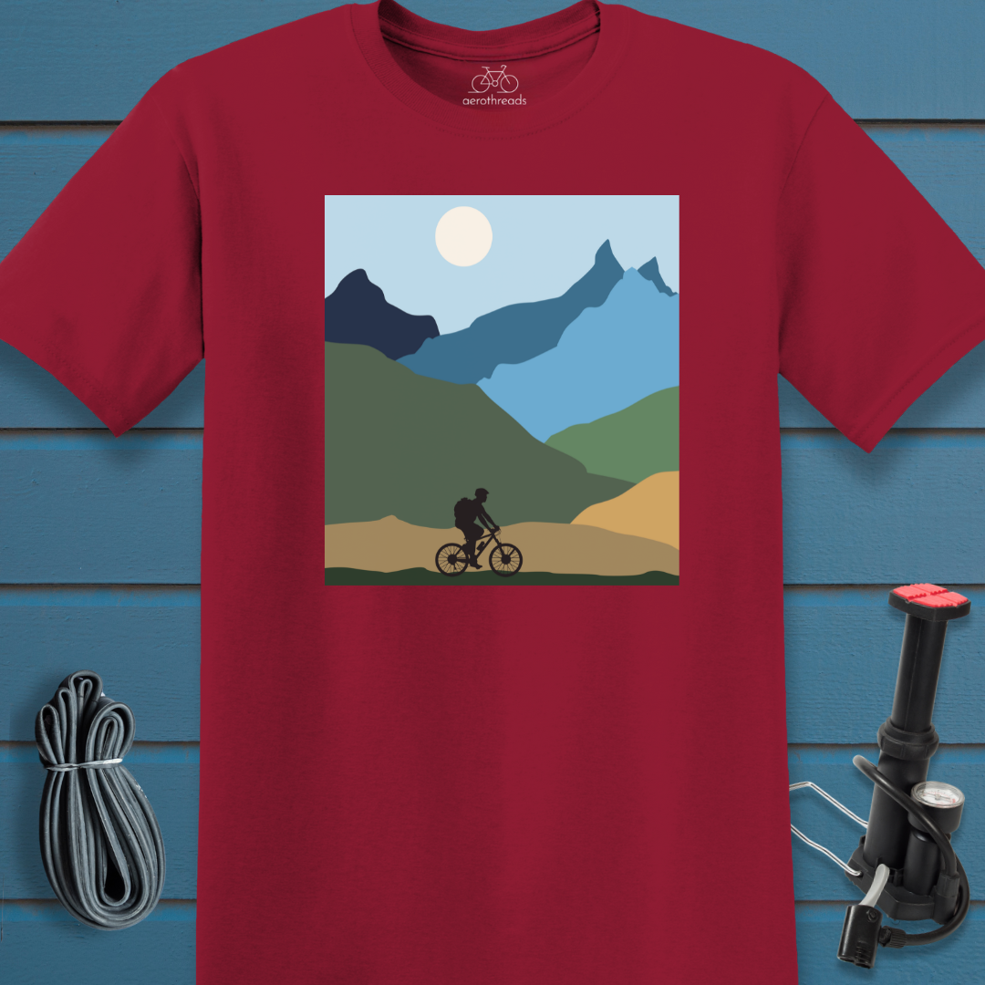 Landscape mountain ride t-shirt