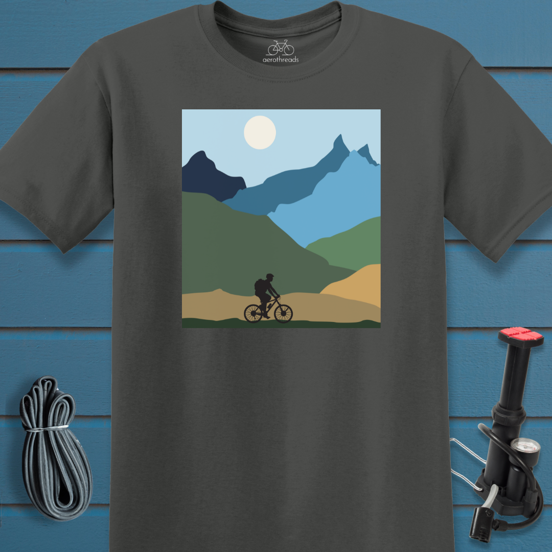 Landscape mountain ride t-shirt