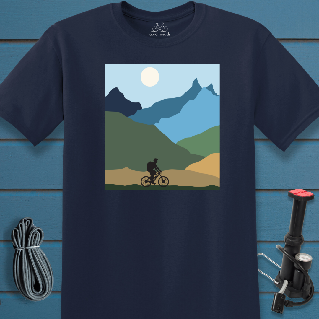Landscape mountain ride t-shirt