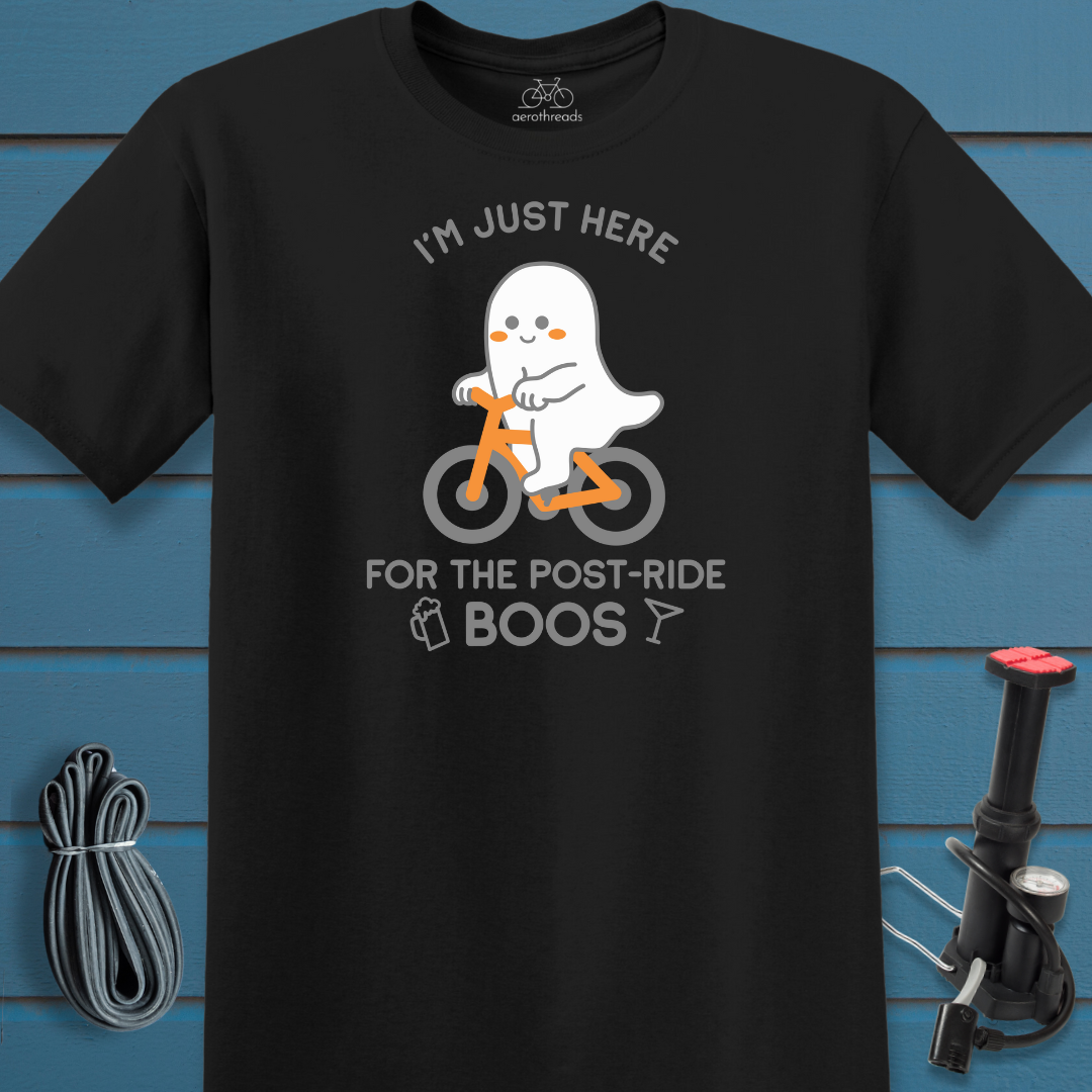 Post-Ride Boos t-shirt