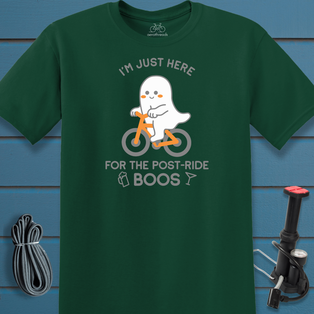 Post-Ride Boos t-shirt